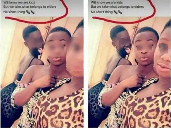 See This Photo Of These Female Teens That Has Got People Talking